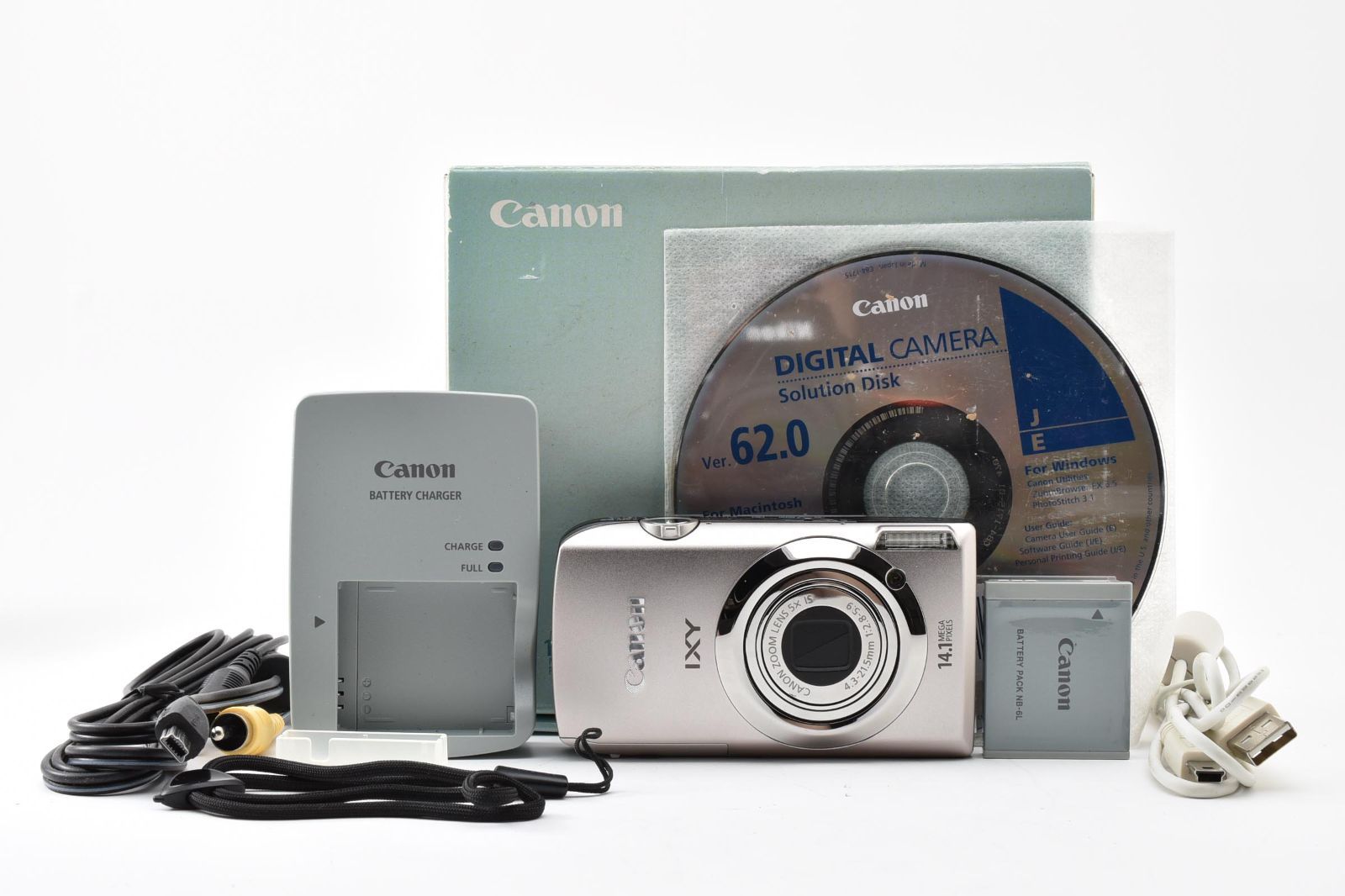 極上品 Canon IXY DIGITAL IXY 10S シルバー の０４