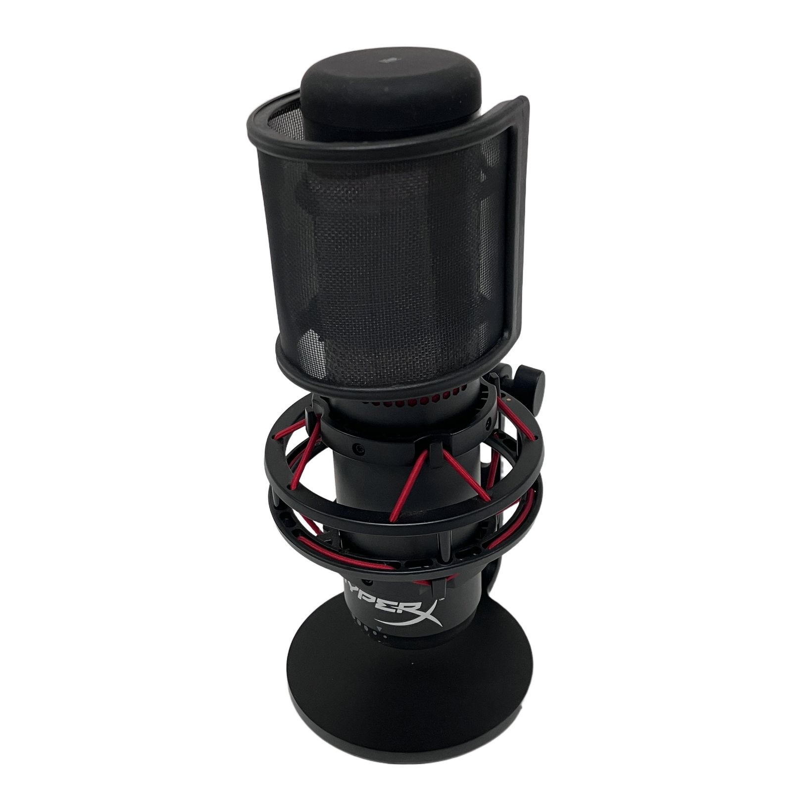 配信機器・PA機器・レコーディング機器 HyperX HX-MICQC-BK HYPERX QuadCast HX-MICQC-BK USB Microphone コンデンサーマイク