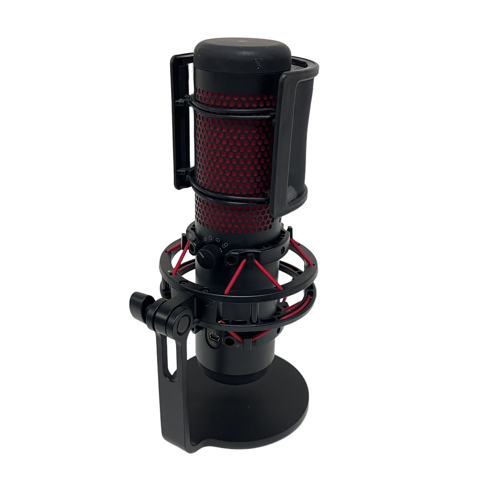 HYPERX QuadCast HX-MICQC-BK USB Microphone コンデンサーマイク