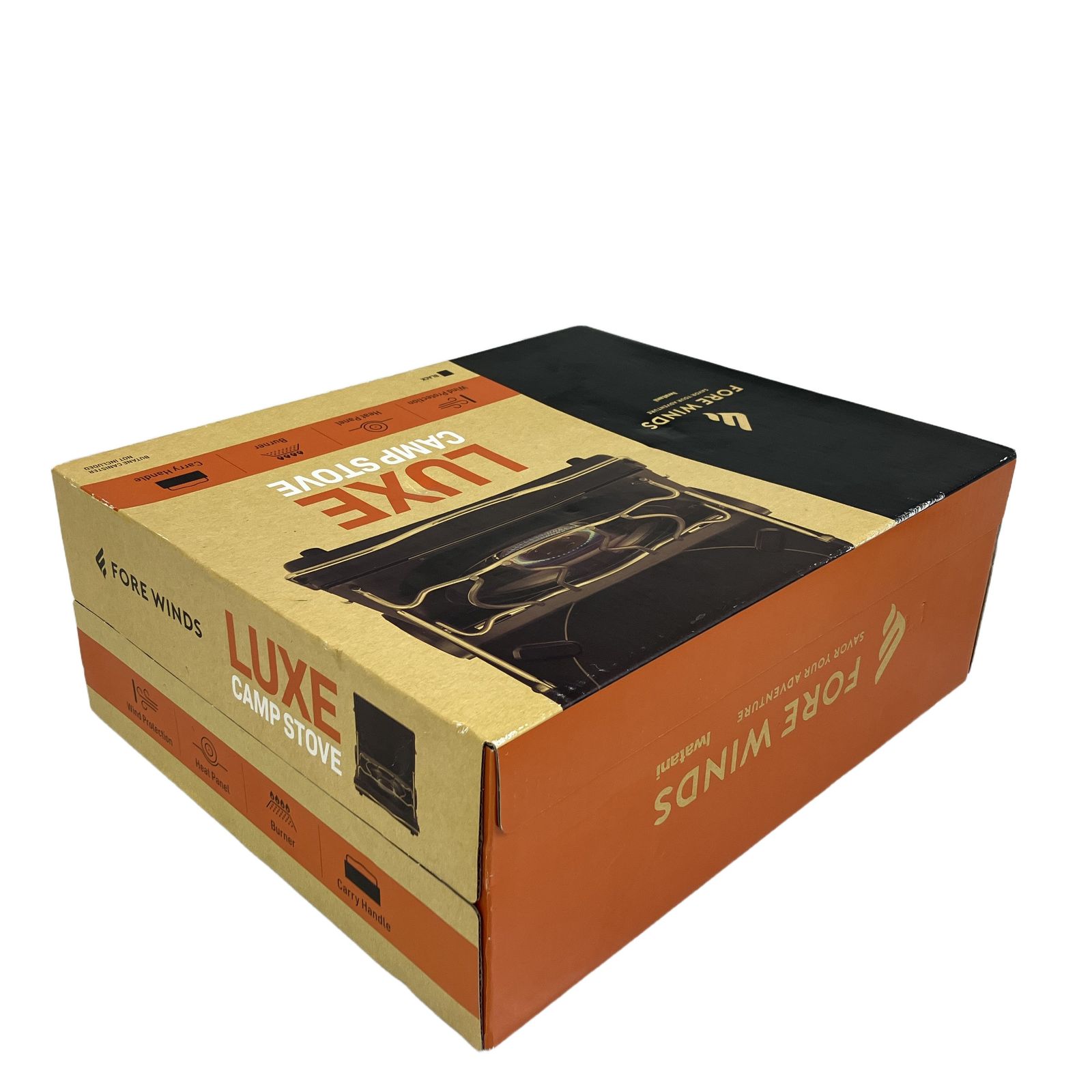 Iwatani FW-LS01-BK FORE WINDS LUXE CAMP STOVE ラックスキャンプ