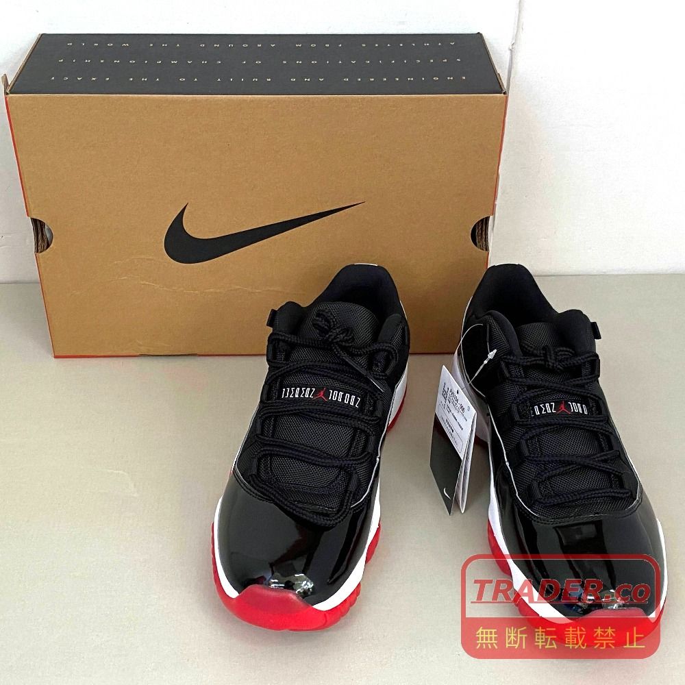 03w28021【タグ/箱付き美品】Nike Air Jordan 11 Retro Low Bred (2025