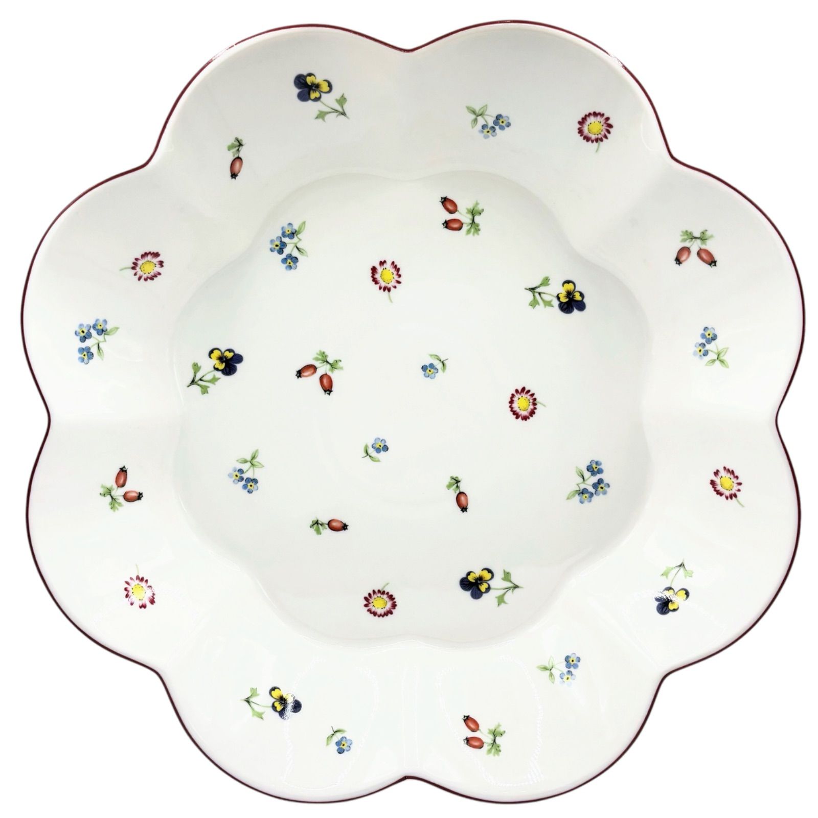 ビレロイ＆ボッホ Villeroy&Boch プチフルール フラワー 大皿 約31.5cm