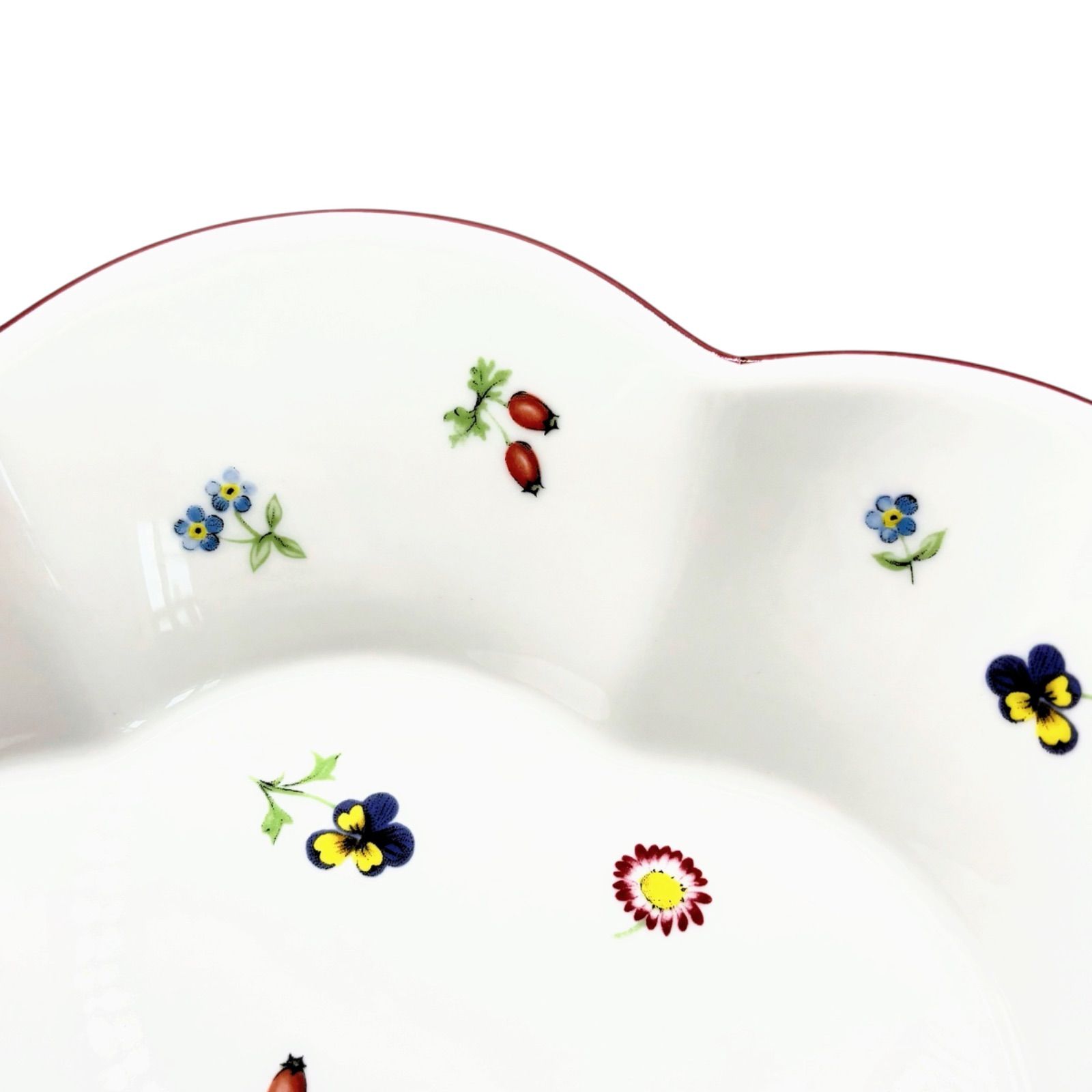 ビレロイ＆ボッホ Villeroy&Boch プチフルール フラワー 大皿 約31.5cm