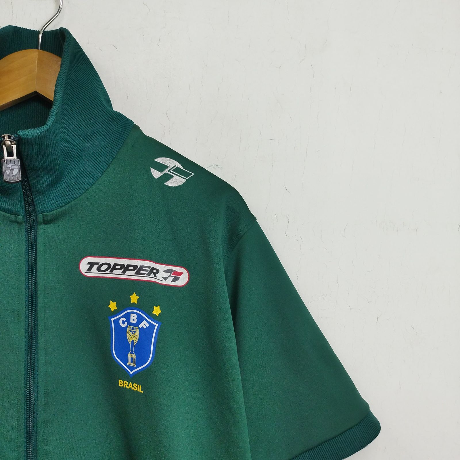00s TOPPER トッパー ブラジル代表 オフィシャル ジャージ 半袖