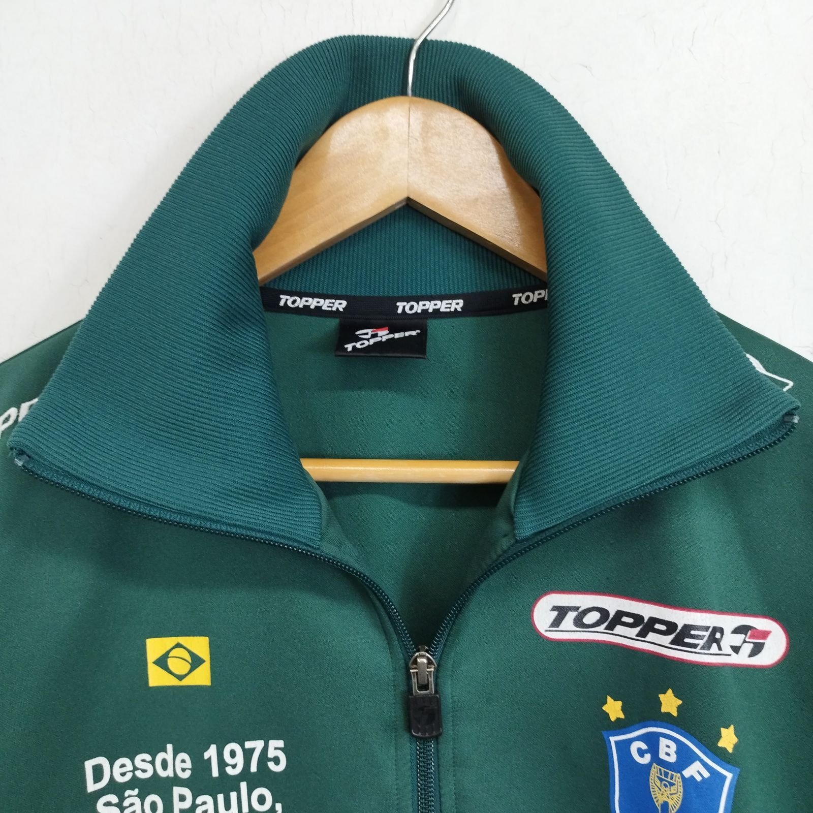 00s TOPPER トッパー ブラジル代表 オフィシャル ジャージ 半袖
