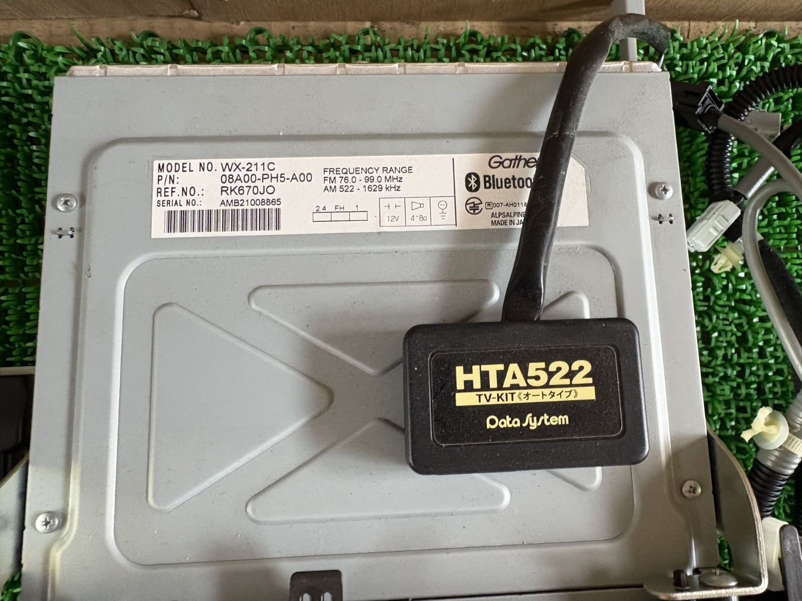 ホンダ純正 Gathers ディスプレイオーディオ WX-211C 08A00-PH5-A00