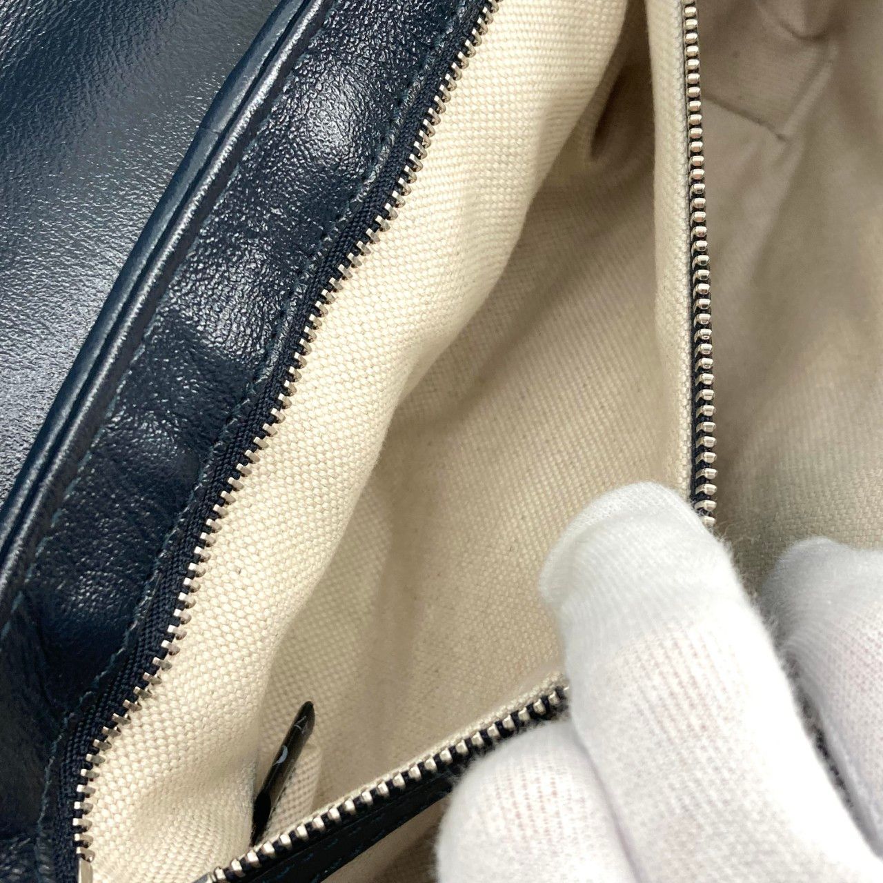GUCCI(グッチ) GGマーモント ブルーキャンパス チェーンフラップ 443497 ショルダーバッグ ブルー GUCCI(グッチ) GGマーモント ブルーキャンパス チェーンフラップ 443497 ショルダーバッグ ブルー