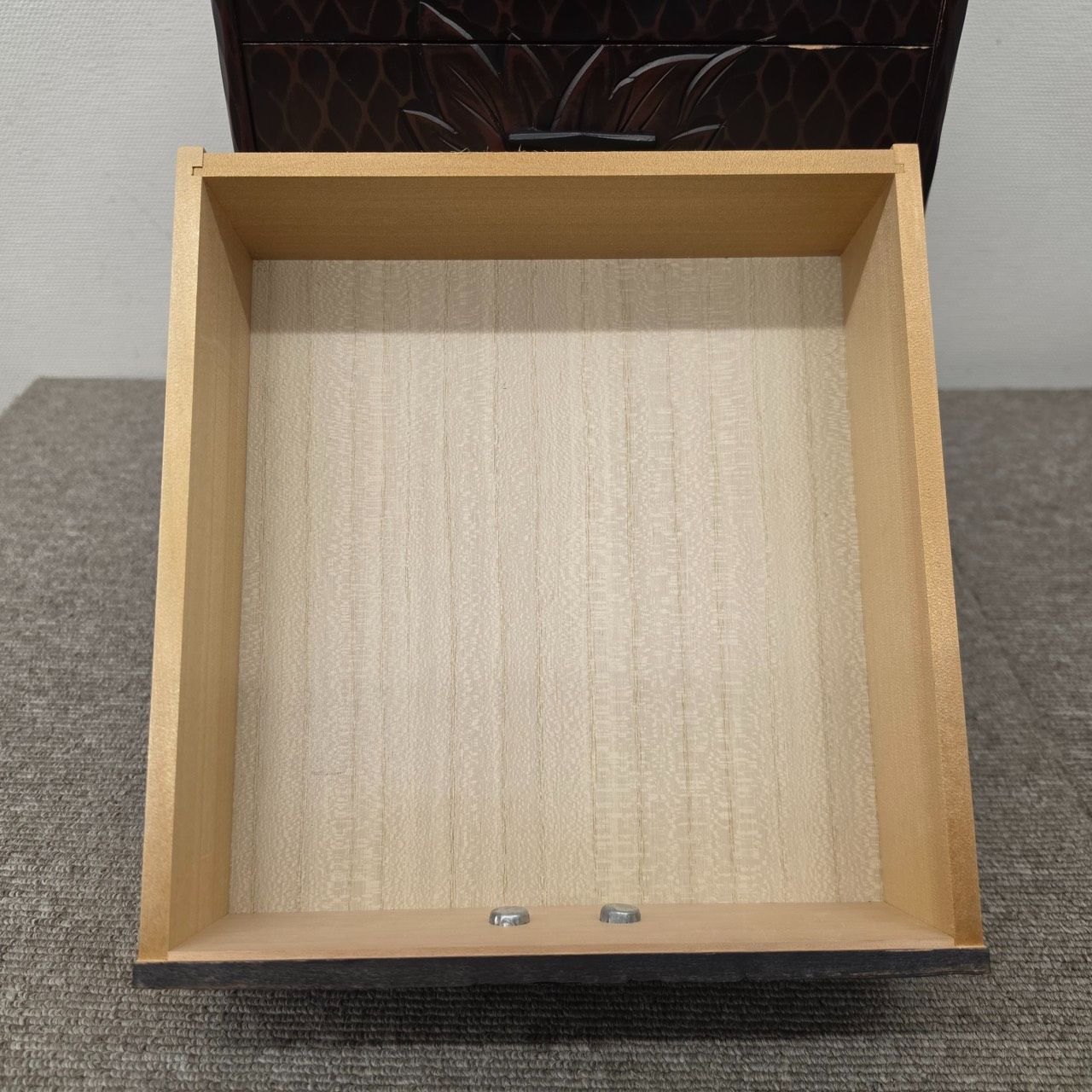 鎌倉彫り 引き出し 引出し 小物入れ 引きだし ミニチェスト 家具 管理S