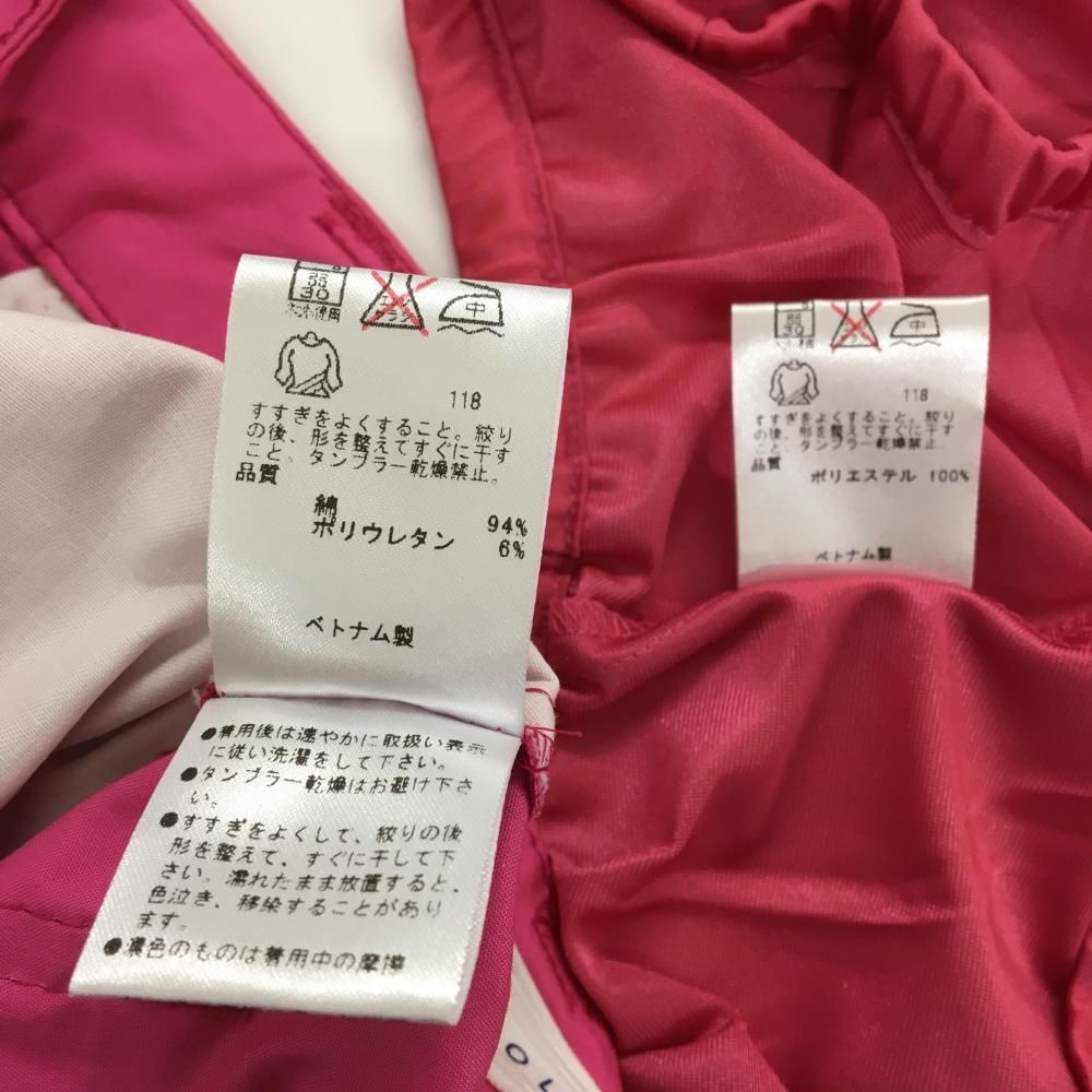 新品】23区ゴルフ スカート ピンク インナーパンツ付 ストレッチ