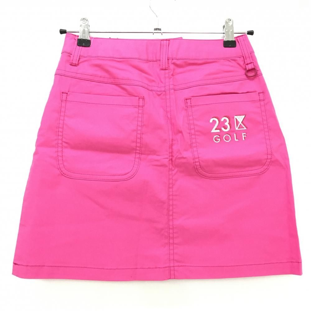 新品】23区ゴルフ スカート ピンク インナーパンツ付 ストレッチ