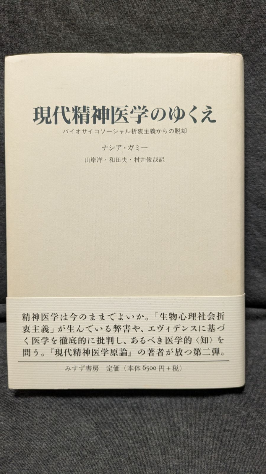 現代精神医学のゆくえ　バイオサイコソーシャル折衷主義からの脱却　(ナシア・ガミー/山岸洋ほか訳/みすず書房)