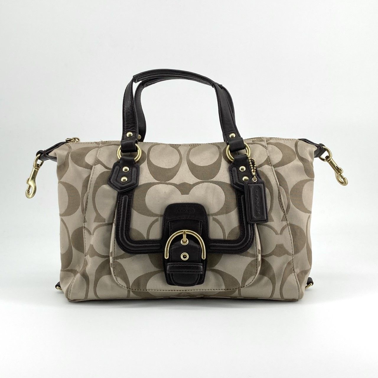 COACH（コーチ） シグネチャー サッチェル 2WAY F24741 ハンドバッグ