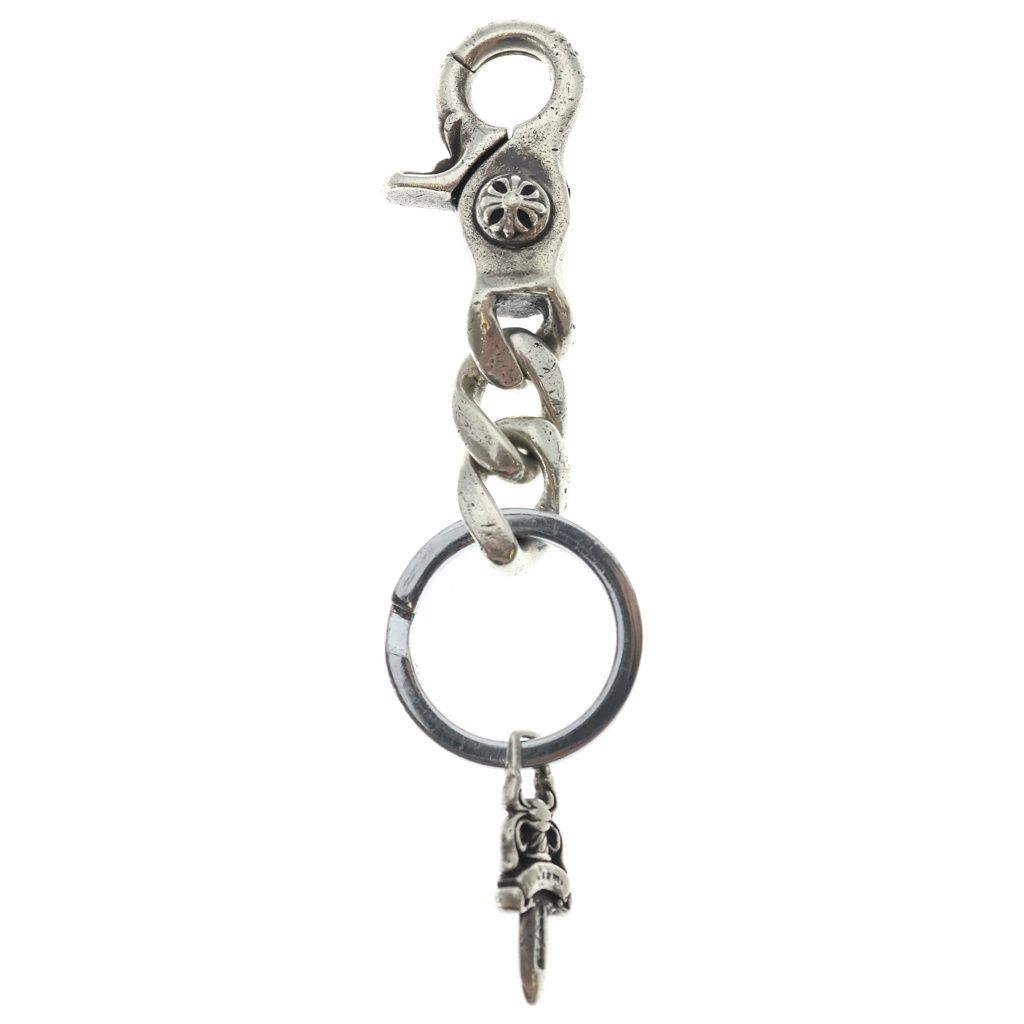 CHROME HEARTS (クロムハーツ) CLP CHN CLASSIC-S/ショートクラシックリンク キーチェーン シルバー