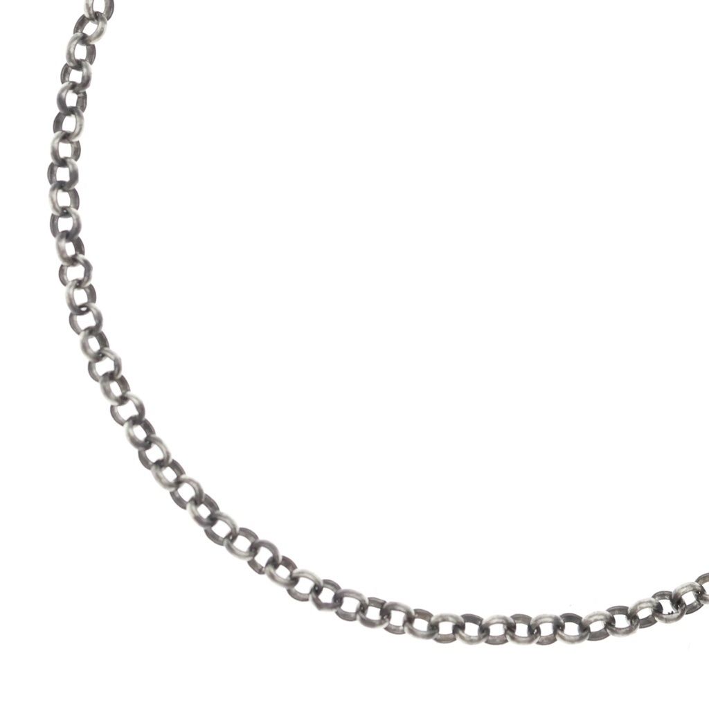 CHROME HEARTS (クロムハーツ) NECKCHAIN R18 ロールチェーンネックレス 18inch シルバー BCA083