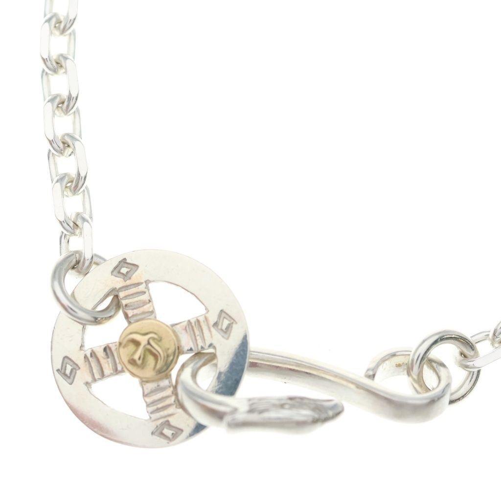 goro's (ゴローズ) メタル付きホイール太角チェーン ネックレスチェーン BGA087