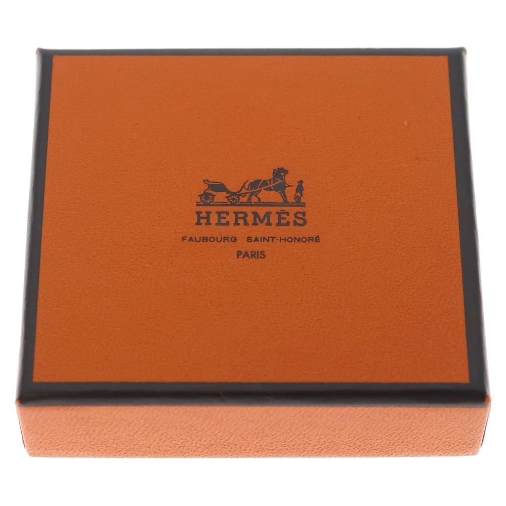 HERMES (エルメス) ラニエール レザー ネックレス チョーカー ブラウン