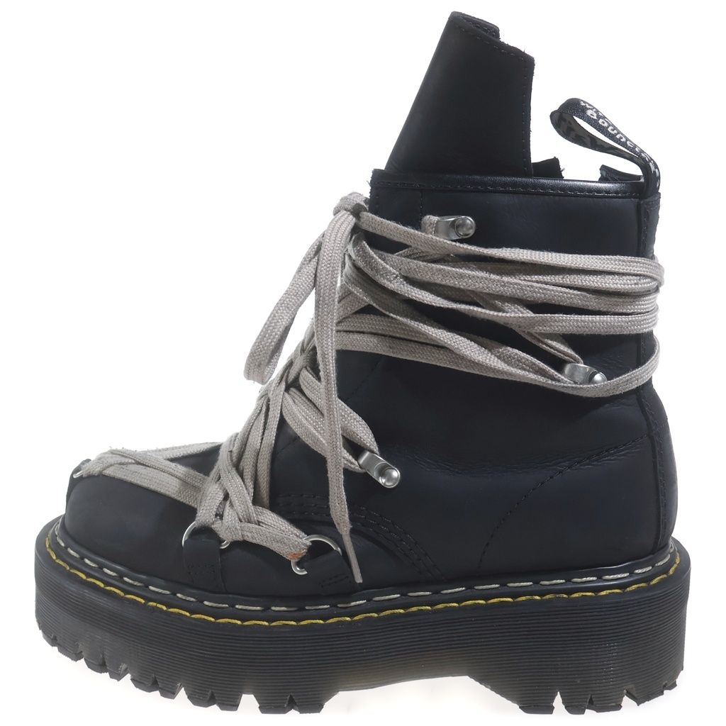 Dr.Martens (ドクターマーチン) ×Rick Owens 1460 Quad Sole Mega Lace Boot リックオウエンス メガレースブーツ ブラック 41818001
