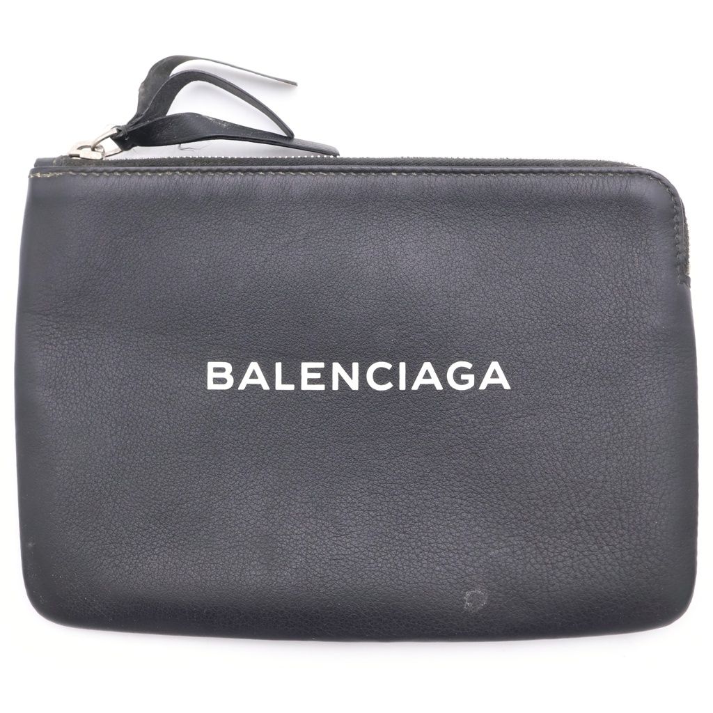BALENCIAGA (バレンシアガ) エブリデイ ロゴ クラッチバック 492465