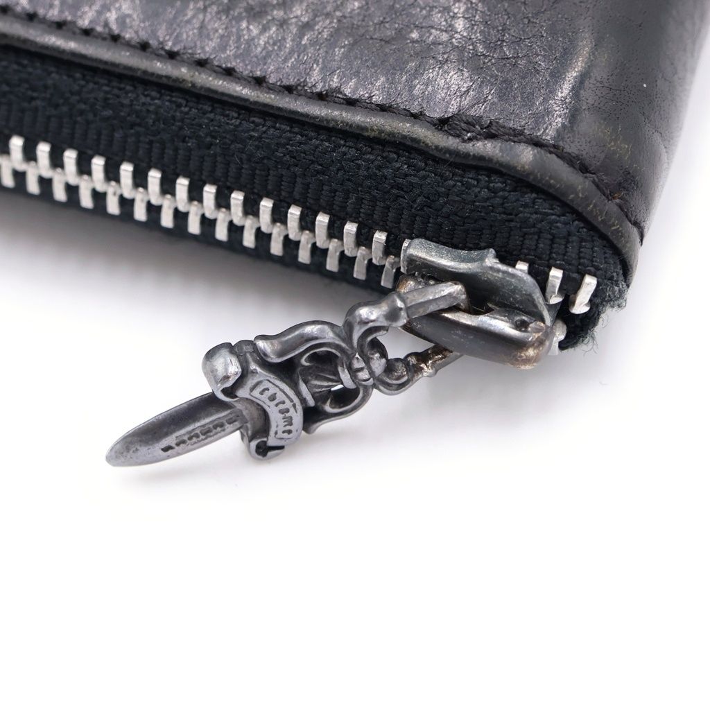 CHROME HEARTS (クロムハーツ) REC F ZIP PLANE プレーン ラウンド