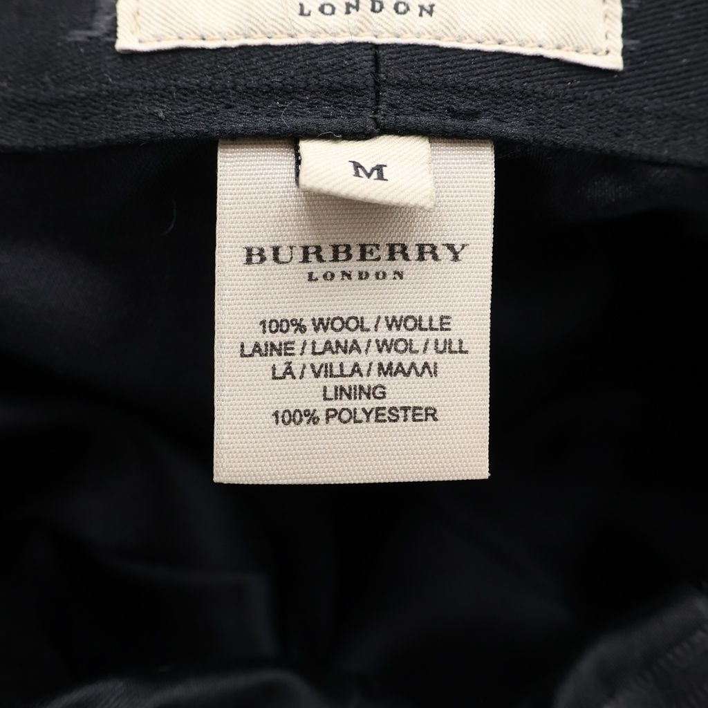 BURBERRY (バーバリー) ノバチェック総柄 ツイード ウール