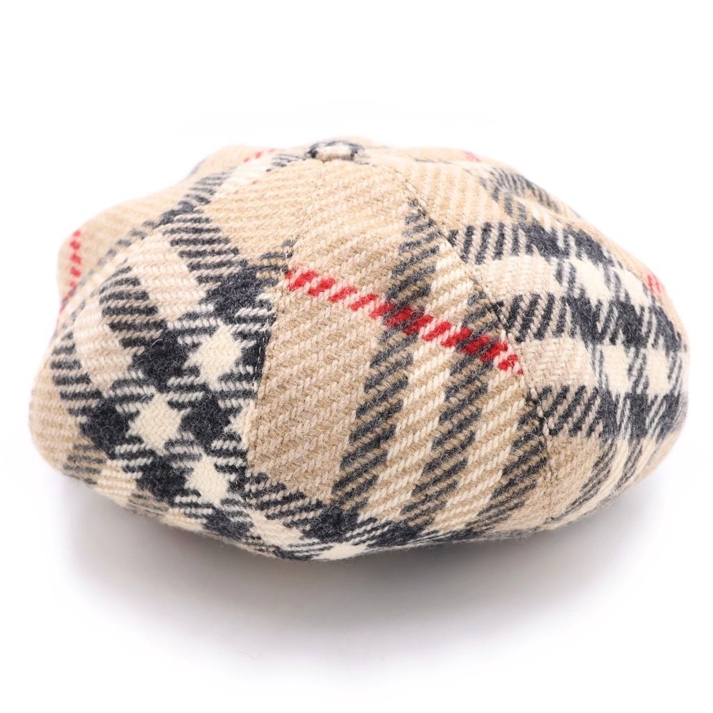 BURBERRY (バーバリー) ノバチェック総柄 ツイード ウール