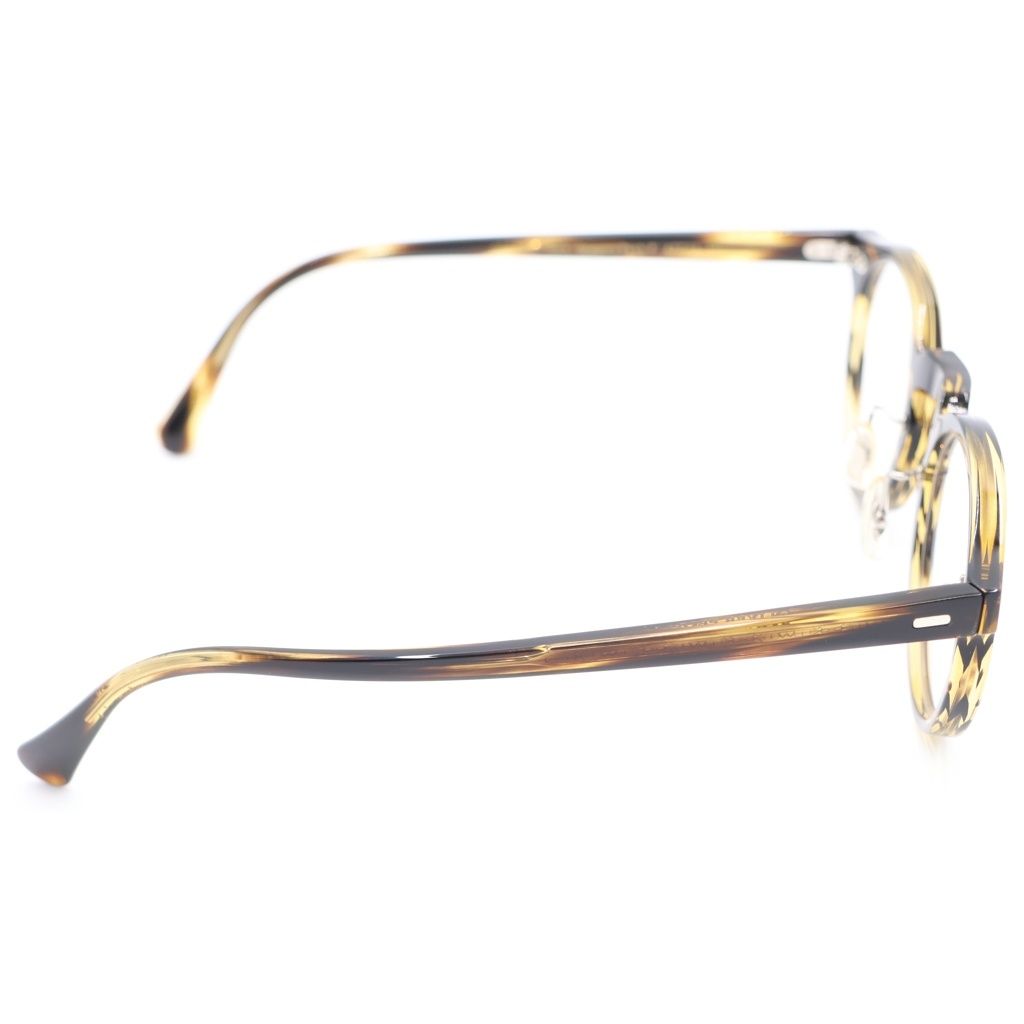 OLIVER PEOPLES オリバーピープルズ 眼鏡 Gregory Peck OV5186F ブラウン系×イエロー系×レンズ クリア プラスチック ユニセックス 超美品 OLIVER PEOPLES (オリバーピープルズ) GREGORY PECK-F グレゴリー