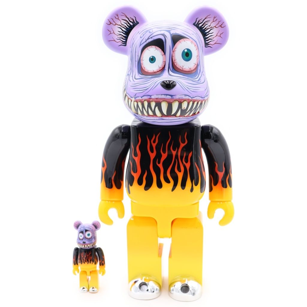 MEDICOM TOY (メディコムトイ) BE@RBRICK WWT MARK PARKER 400% & 100