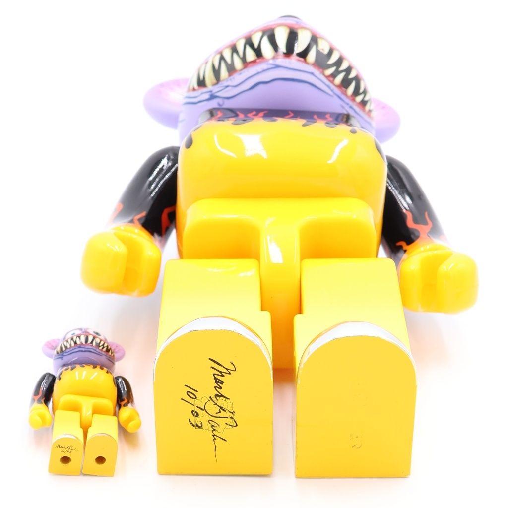 MEDICOM TOY (メディコムトイ) BE@RBRICK WWT MARK PARKER 400% & 100