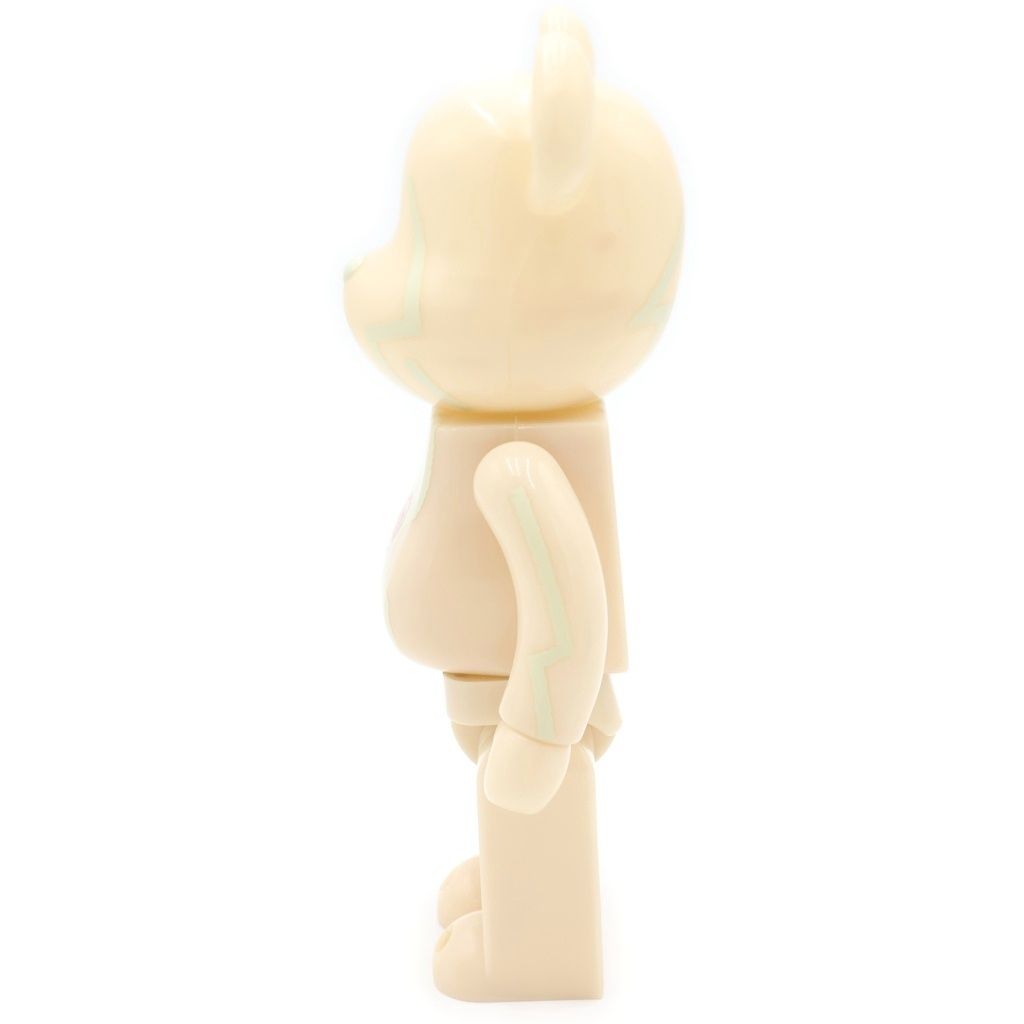 MEDICOM TOY メディコムトイ BE@RBRICK HMV PUSHEAD spider eye ベアブリック エイチエムブイ パスヘッド スパイダーアイ 蓄光 フィギュア 人形 ベージュ MEDICOM TOY (メディコムトイ) BE@RBRICK HMV PUSHEAD spider eye ベア