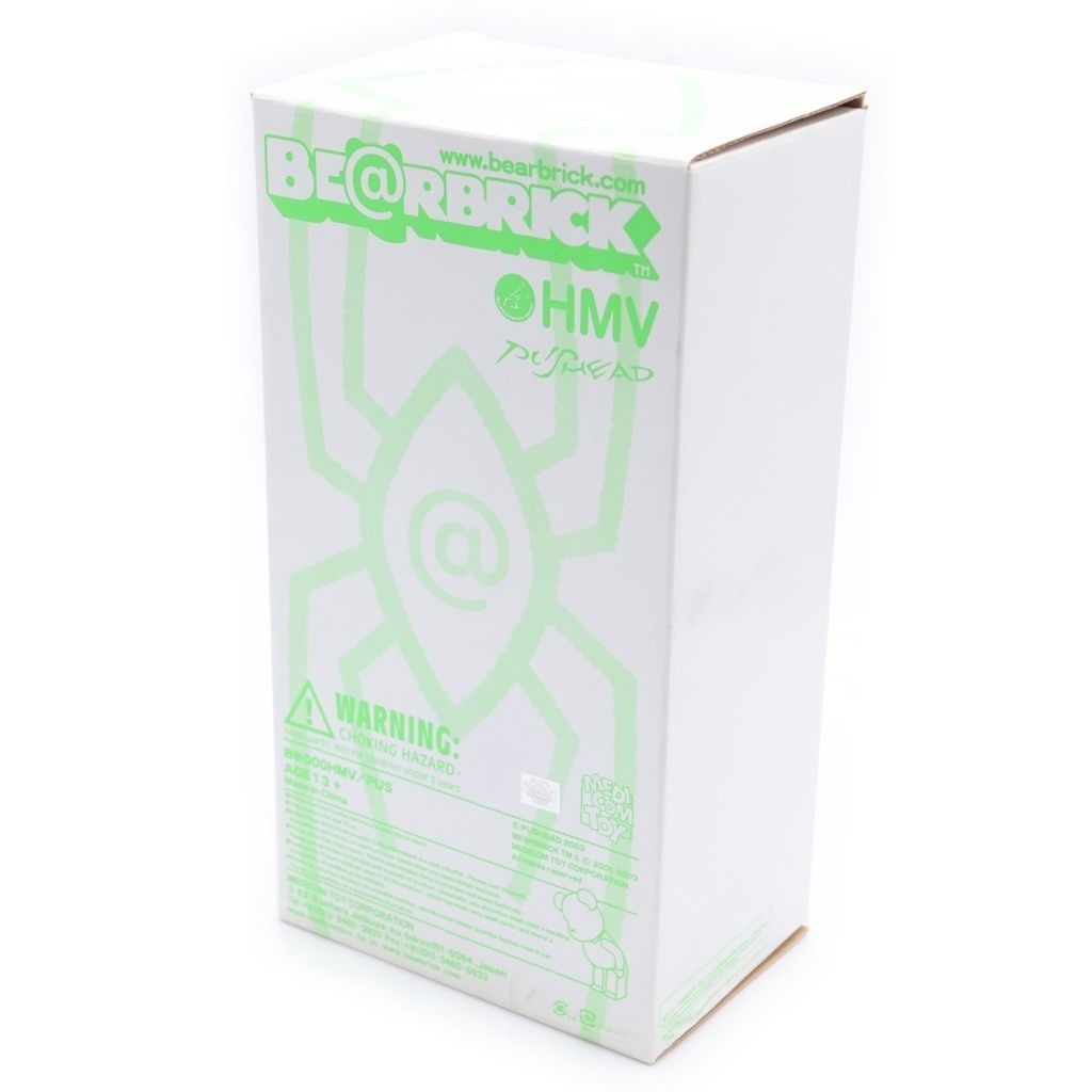 MEDICOM TOY メディコムトイ BE@RBRICK HMV PUSHEAD spider eye ベアブリック エイチエムブイ パスヘッド スパイダーアイ 蓄光 フィギュア 人形 ベージュ MEDICOM TOY (メディコムトイ) BE@RBRICK HMV PUSHEAD spider eye ベア