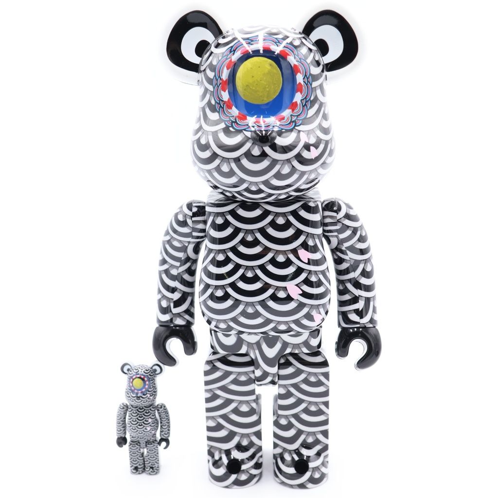 MEDICOM TOY - TOY PLUS 限定 1周年記念 笹田靖人 100% & 400% ベア MEDICOM TOY (メディコムトイ) BE@RBRICK 笹田靖人 Ground Y 400