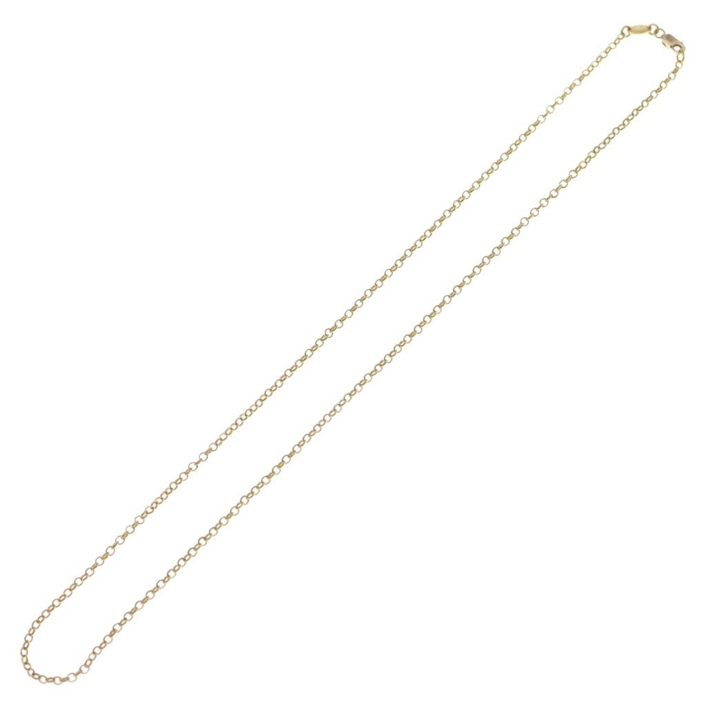 CHROME HEARTS (クロムハーツ) 22K NECKCHAIN R18 ロールチェーン