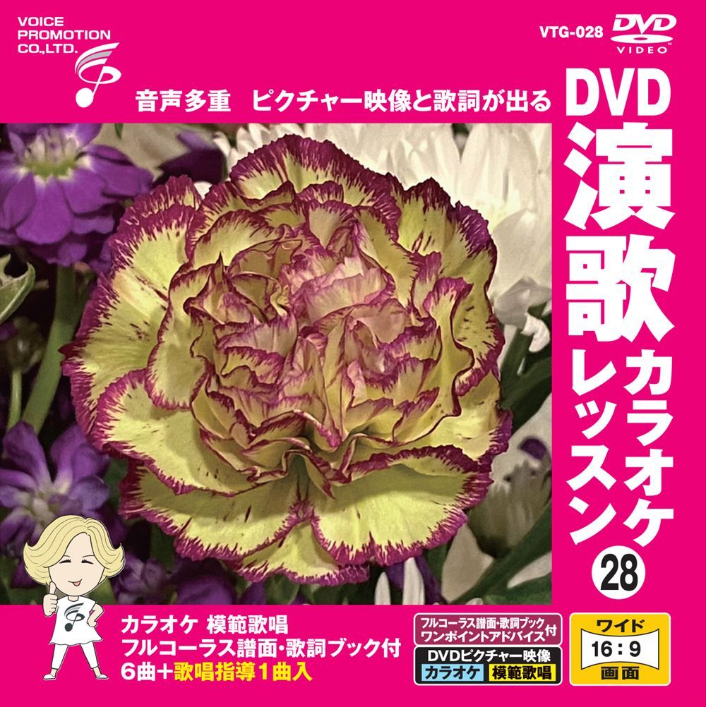 新品 DVD演歌カラオケレッスン28 / (DVD) VTG-028 - メルカリ