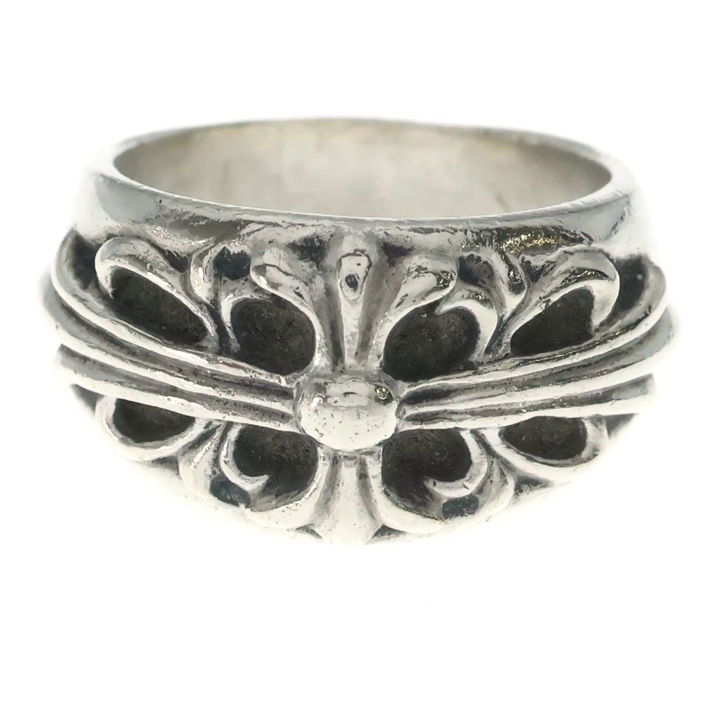 CHROME HEARTS (クロムハーツ) FLRL CRS フローラルクロス リング