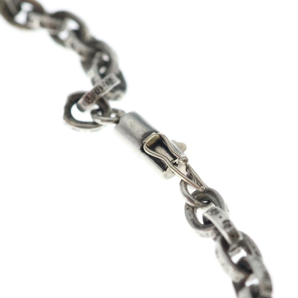 CHROME HEARTS クロムハーツ PAPER CHAIN 20 ペーパーチェーンネックレス 20inch シルバーBCA087 CHROME HEARTS (クロムハーツ) PAPER CHAIN 20 ペーパーチェーン