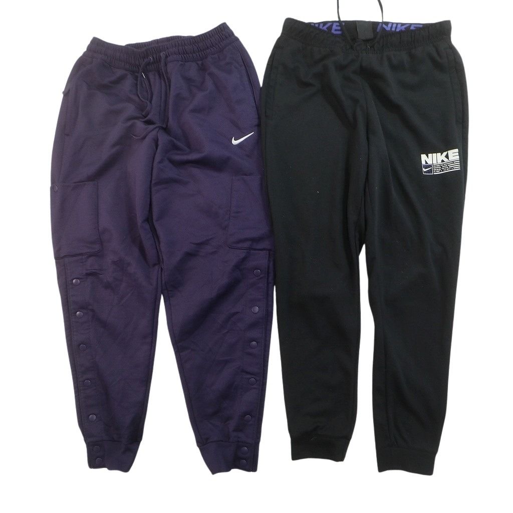 古着卸 まとめ売り ナイキ パンツ 8枚セット ( メンズ M ) スウェットパンツ カーゴ ブラック 中古 古着 NF4480 古着卸 まとめ売り ナイキ パンツ 8枚セット ( メンズ M ) スウェット