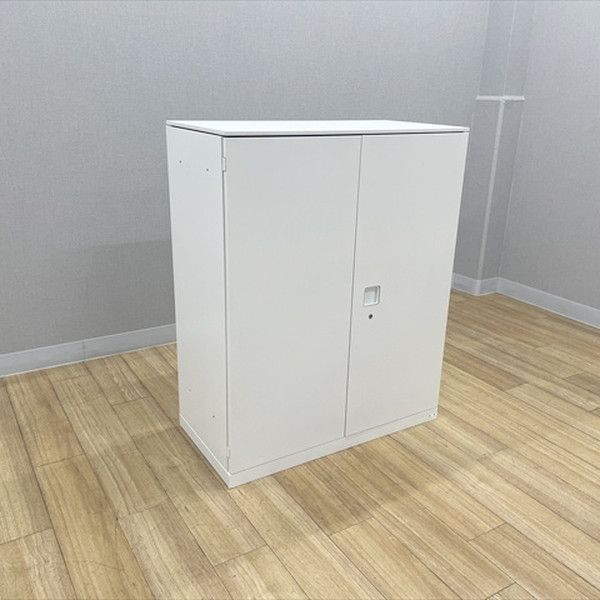 両開き書庫 レクトライン 天板付 スチールキャビネット オフィス
