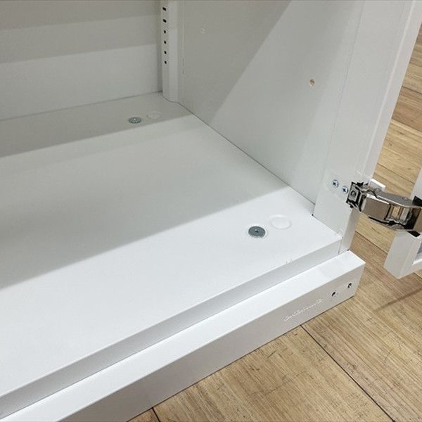 両開き書庫 レクトライン 天板付 スチールキャビネット オフィス