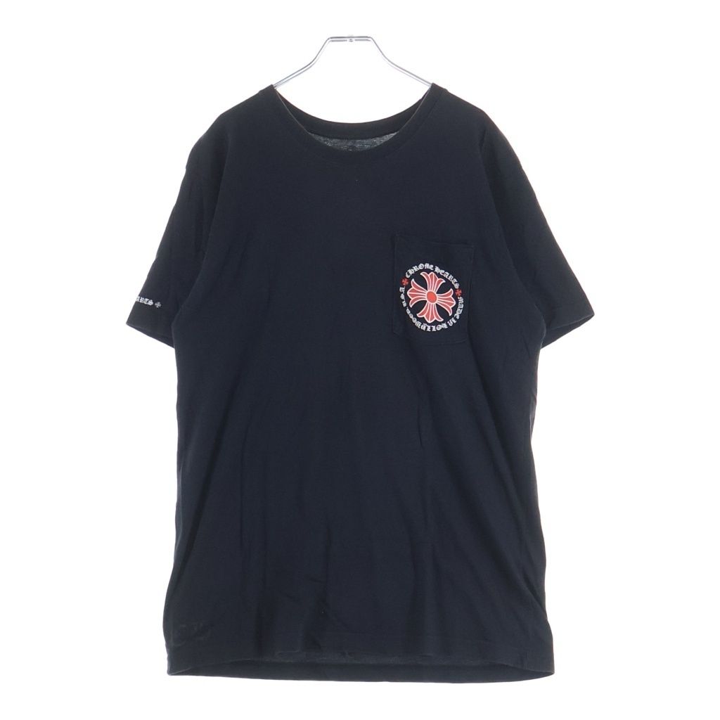 CHROME HEARTS (クロムハーツ) Made In Hollywood CH T-SHIRT CHプラス