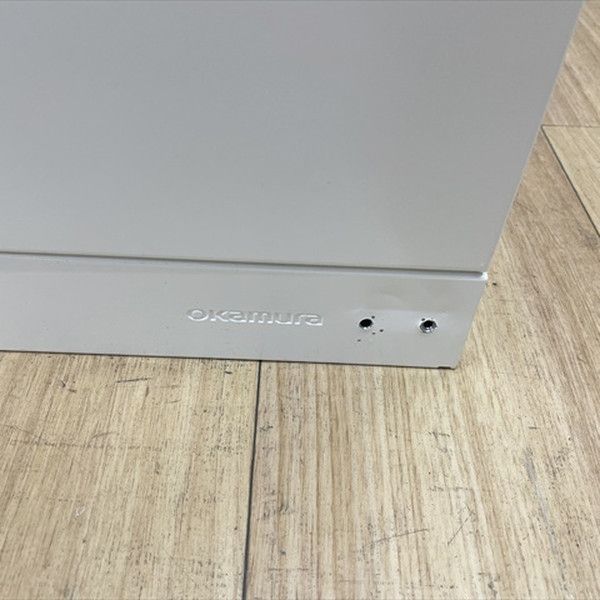 両開き書庫 レクトライン 天板付 スチールキャビネット オフィス