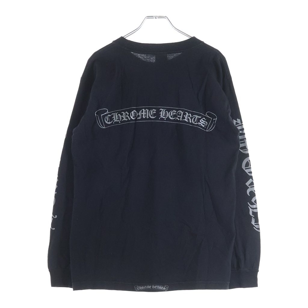 CHROME HEARTS (クロムハーツ) OLD CH L S 1 スクロールラベルプリント