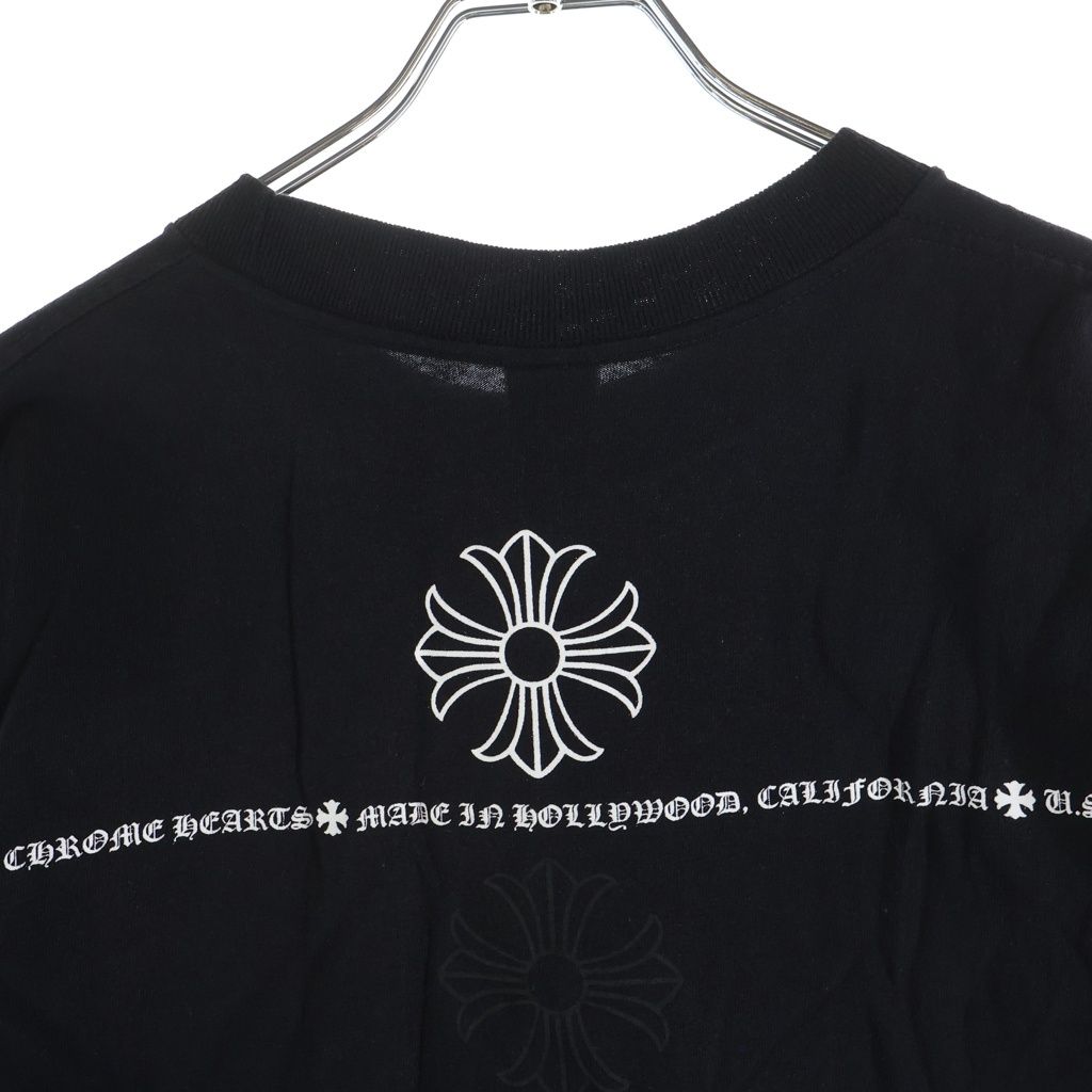 CHROME HEARTS (クロムハーツ) CHプラスプリント ポケット半袖Tシャツ
