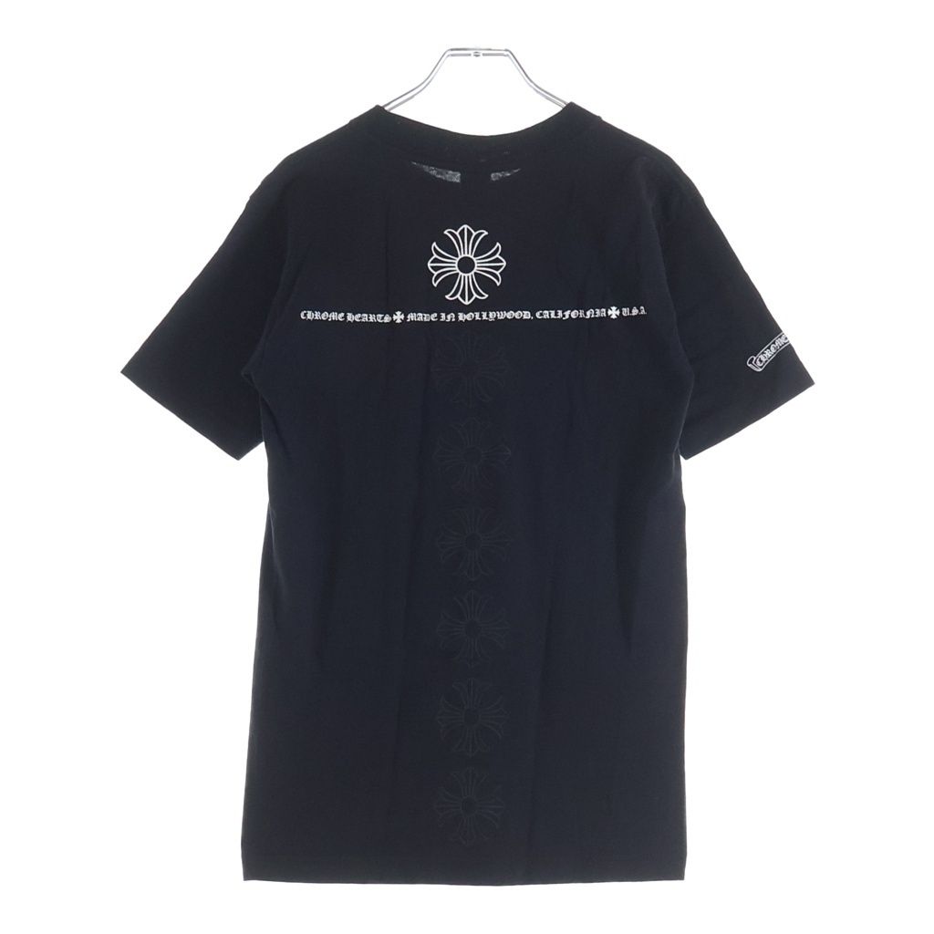 CHROME HEARTS (クロムハーツ) CHプラスプリント ポケット半袖Tシャツ