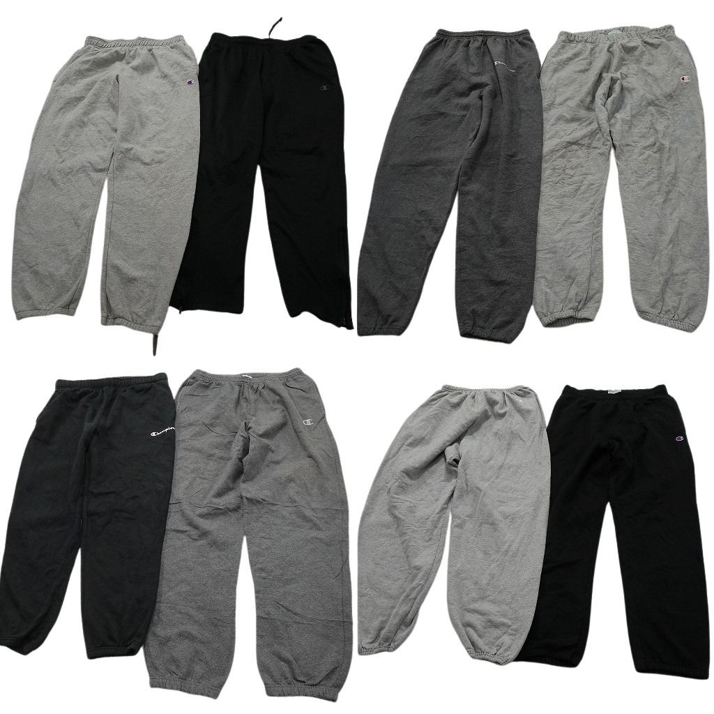 古着卸 まとめ売り チャンピオン パンツ 8枚セット ( メンズ L