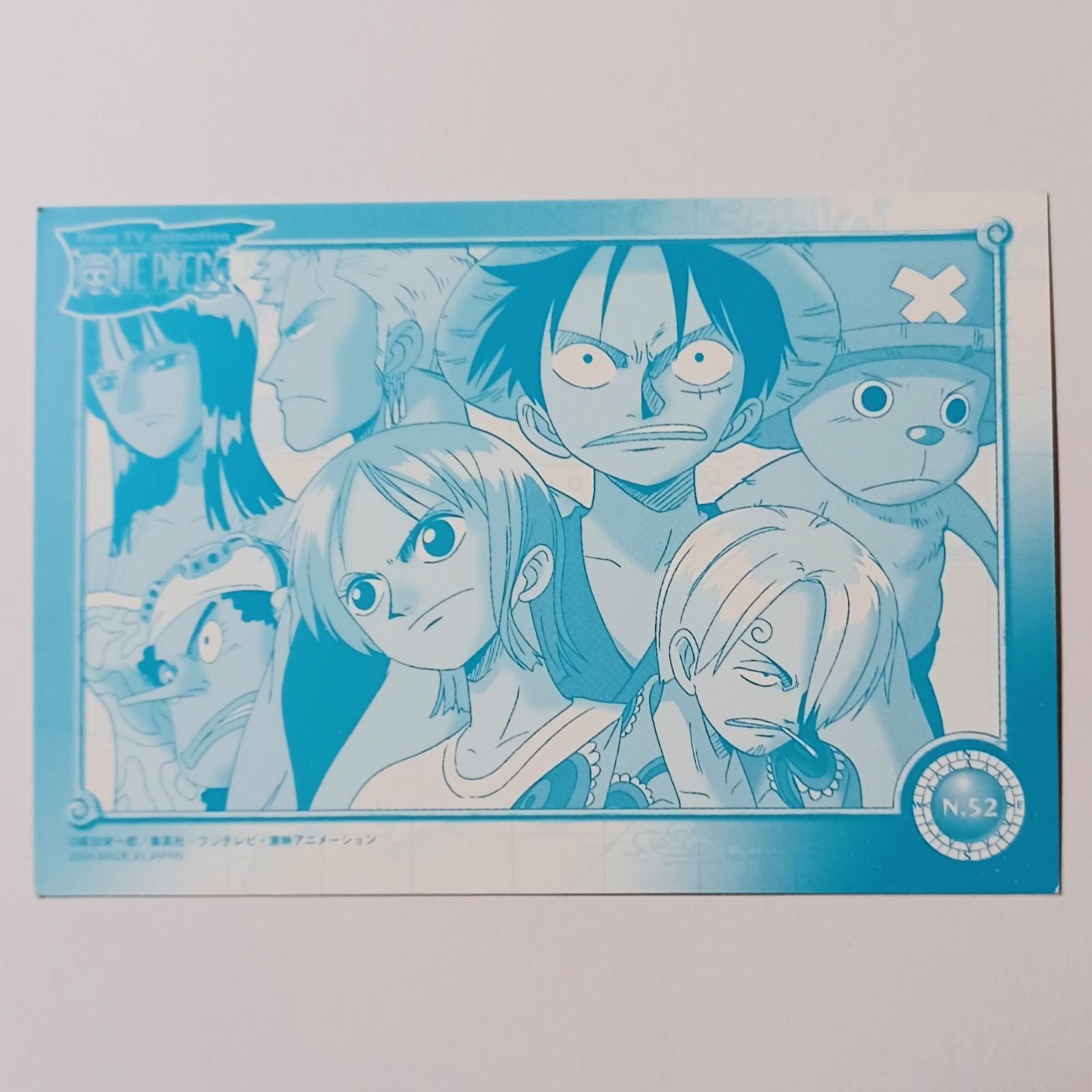 N.52 ウソップ （ ワンピース ブロマイド ）ONE PIECE BROMIDE アマダ