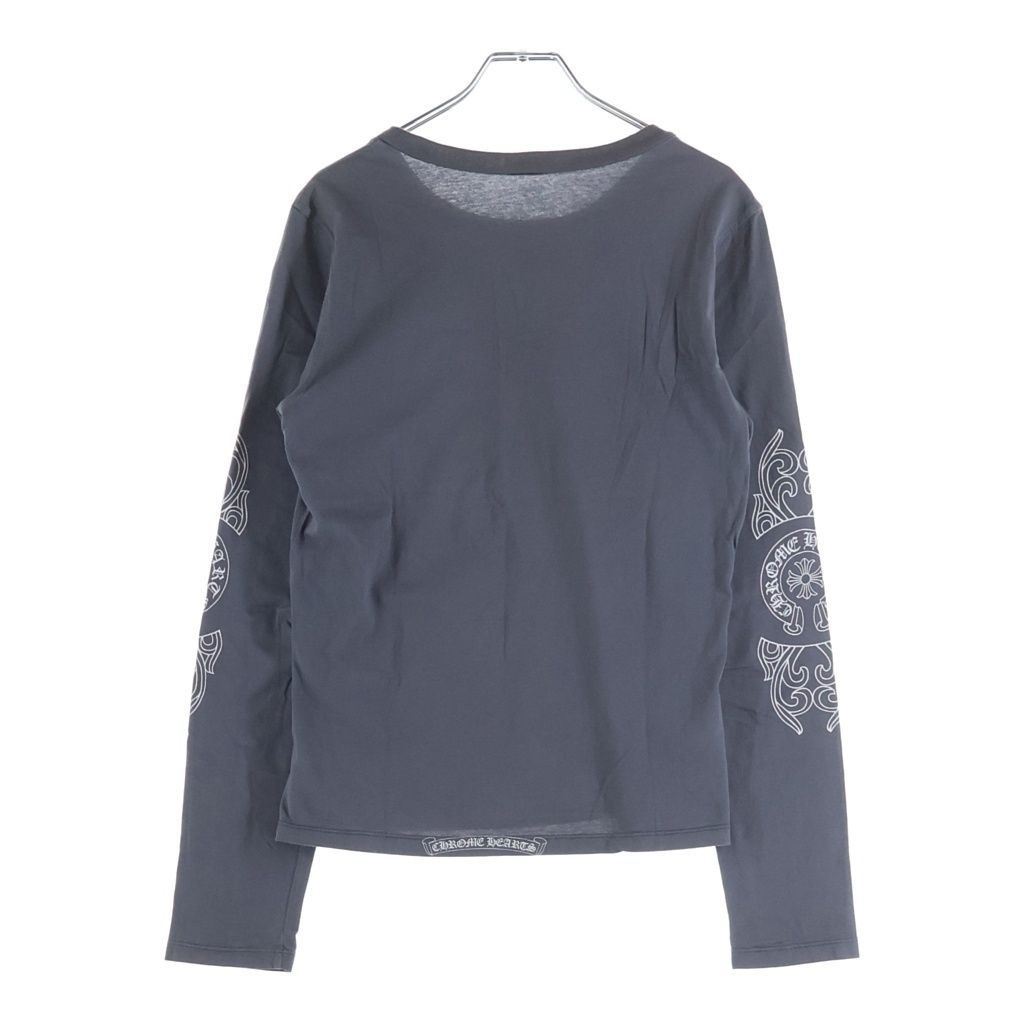 CHROME HEARTS (クロムハーツ) OLD FLORAL CROSS L/S TEE オールド