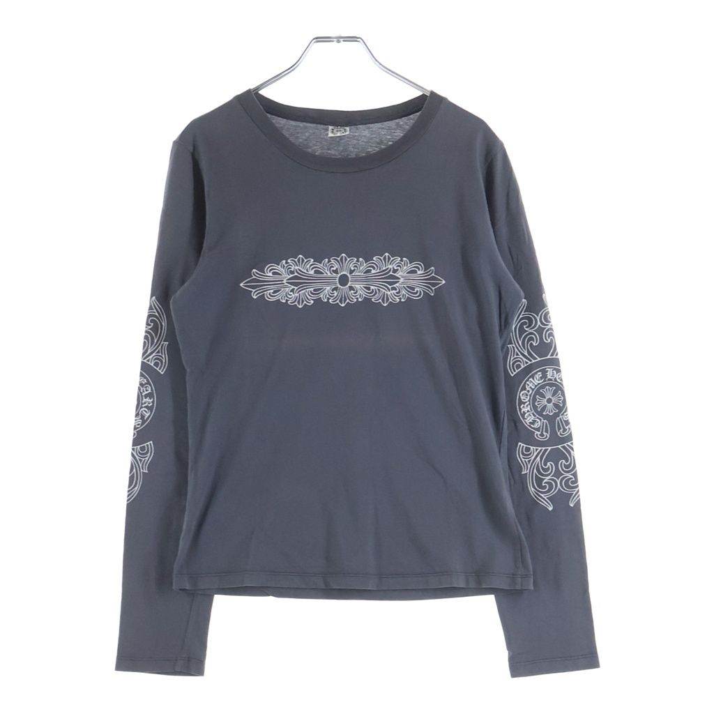 CHROME HEARTS (クロムハーツ) OLD FLORAL CROSS L/S TEE オールド