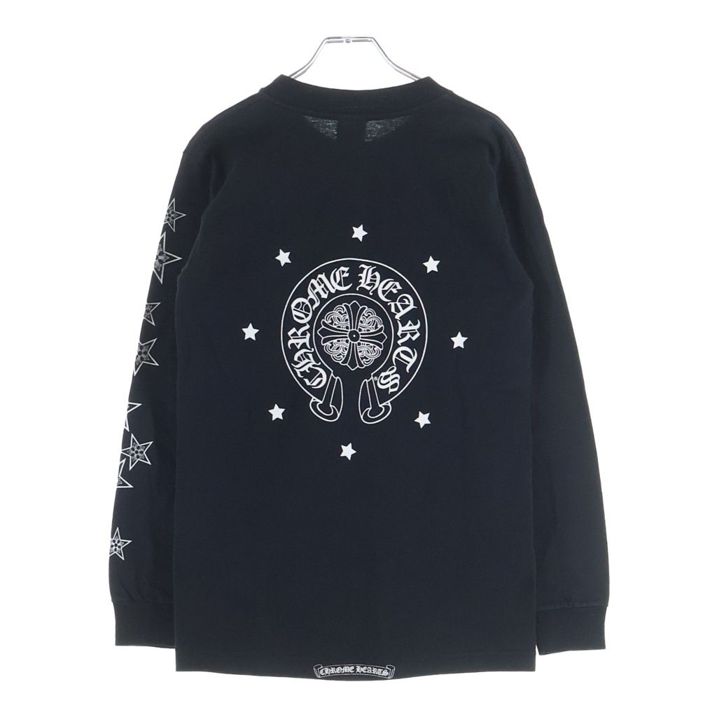 CHROME HEARTS OLD STAR PRINT スタープリント ロンT CHROME HEARTS (クロムハーツ) OLD STAR L/S オールド マリブ限定
