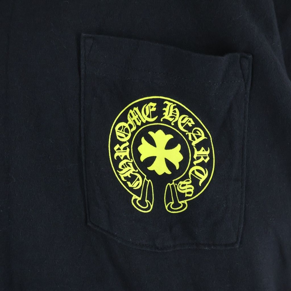 CHROME HEARTS (クロムハーツ) CH T-SHRT 2 バック英字プリントTシャツ