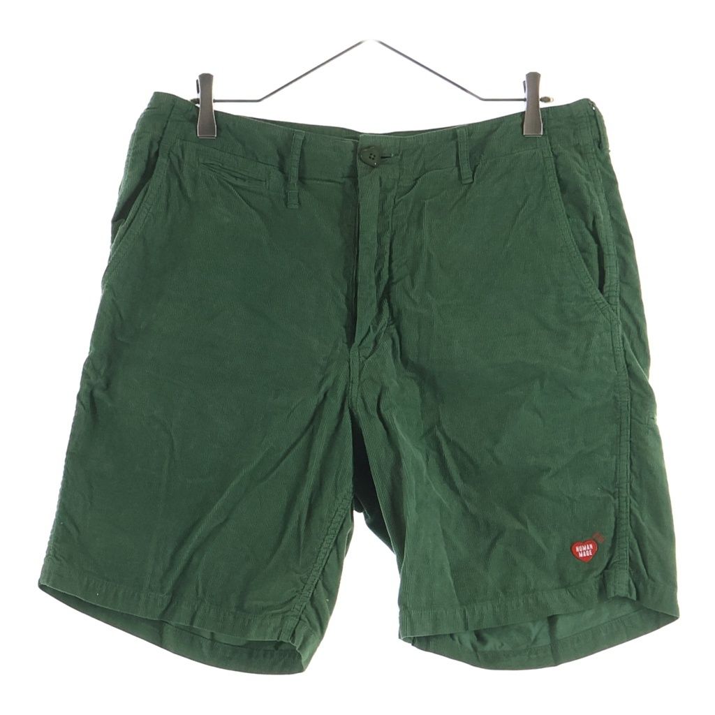 HUMAN MADE (ヒューマンメイド) 23SS Corduroy Shorts ハートロゴ